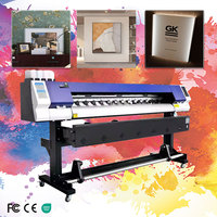 Imprimante éco-solvant pour bannières en vinyle, autocollants, films de covering de véhicules, machine numérique grand format à jet d'encre