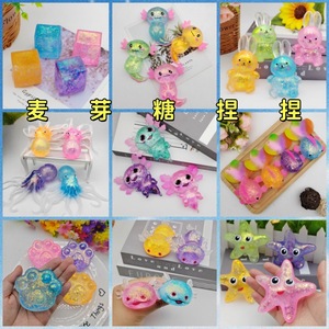 <span class=keywords><strong>Jouet</strong></span> sensoriel anti-stress en maltose, à presser, pour soulager le stress, coloré, Las Axolotas, <span class=keywords><strong>jouet</strong></span> sensoriel à presser en forme de patte de chat - Product Image 4