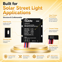 Contrôleur solaire MPPT 3240 3.2V 40W 20A Sukite, excellent rapport qualité-prix, installation facile pour les projets de lampadaires solaires publics