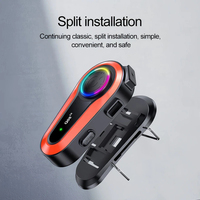 Système de communication sans fil pour moto, utilisé pour la musique, les appels et la navigation, avec une longue portée