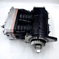 Compresor de Aire OEM de 12V, Modelo 1000406884 612630030405, Ensamblaje de Doble Cilindro para Motores WP12 y WP13, OLIVER para Weichai