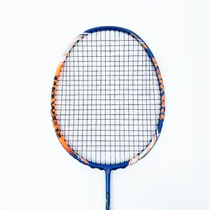 Grosir Raket Badminton Karbon Penuh Merek Top Profesional 5U Ringan Grafit dengan Tas Tanpa Tali