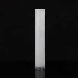 Fabricants ventes directes de tube en verre de quartz opale à haute température tube de quartz électrique résistant à la corrosion