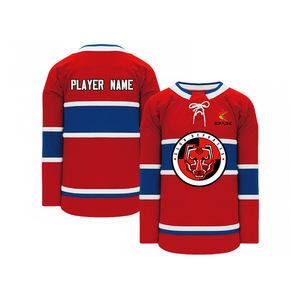 OEM süblimasyon buz hokeyi üniforma toptan baskı gençlik hokey forması buz hokeyi <span class=keywords><strong>Jersey</strong></span> özel takım - Product Image 5