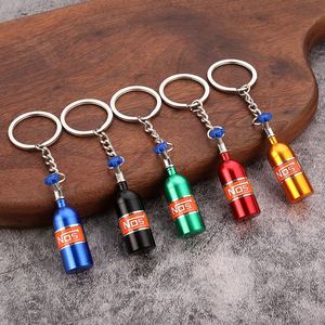 Llavero Creativo Tridimensional de Aleación de Zinc con Forma de Cilindro de Gas Nitrógeno para Coche, Estilo Moderno y Minimalista para Negocios - Product Image 1
