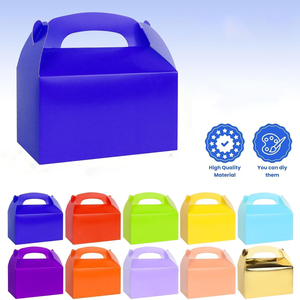 Caja de embalaje de lujo para postres, <span class=keywords><strong>galletas</strong></span> <span class=keywords><strong>con</strong></span> mango de Aguilón de colores personalizados al por mayor - Product Image 2