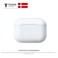 TesnaPro2 Écouteurs sans fil intra-auriculaires à réduction de bruit active, étanches IPX5, avec charge sans fil 5.4, moins de 3 heures