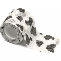 2.5cm x 4.5cm Bandage auto-adhésif de sport pour animaux de compagnie, bandes pour articulations des doigts, Kit de premiers soins médicaux, Bandage élastique pour animaux de compagnie