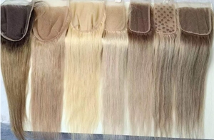 Sistema de Integração de Cabelo Humano Cru de Alta Densidade 5x5 5x6 6x6 com Fechamento de Renda HD para Mulheres Brancas - Product Image 5