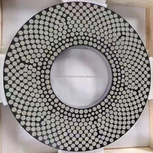 Placa de molienda de doble cara OEM Vitrified Bond CBN para molienda de superficie de rodamientos de anillos de sello mecánico cerámica dura - Product Image 1