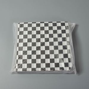 Wax Printed Plaid Greaseproof <b>Paper</b> Unbleached Baking Sandwich PE Coated <b>Paper</b> for Cooking - Product Image 5