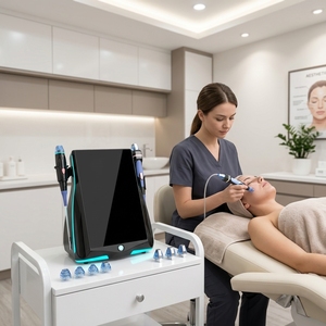 CryoM9 Ice‑Gold RF Microneedling <b>Machine</b> Custom Logo Insulated Fractional RF Microcrystal Stretch Mark Acne Scar Repair - Product Image 1
