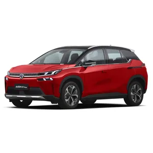 Aionv Long Top Selling Veículos Elétricos Baratos Carros Usados em 2023 Carro Ev 5 portas 5 lugares LED Metal Couro Escuro Multi-função