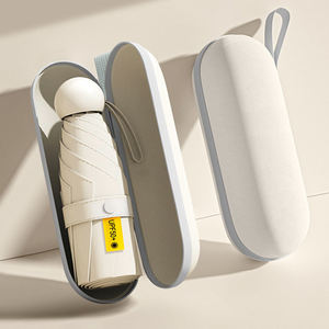 Protezione UV parasole parasole capsula piccola tasca protezione solare e protezione ultravioletta ombrello per tutte le stagioni - Product Image 2