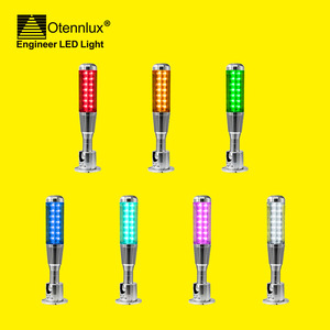 Tour de signalisation LED industrielle clignotante avec alarme sonore - Product Image 6