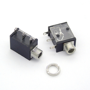 PJ-323M 나사 전화 잭 3.5mm 3 핀 모노 채널 소켓 2 극 이어폰 오디오 플러그 DC30V 0.5A - Product Image 6