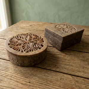 Boîte à bijoux de luxe incrustée de qualité supérieure pour femmes à des fins de cadeau - Product Image 3