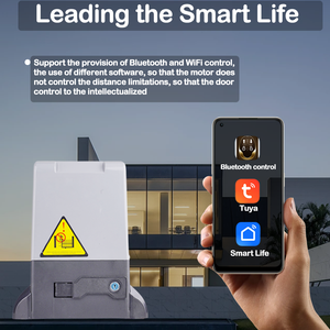 มอเตอร์ประตูเลื่อนไฟฟ้า220V 370W 800กก. รองรับการควบคุม WiFi ที่เปิดประตูมอเตอร์ประตูเลื่อน - Product Image 2