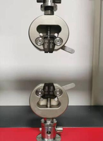 Pinces de traction à coin ZW-1 5KN pour machine d'essai universelle, pour échantillons d'haltères et dispositif d'essai de résistance à la traction des tôles métalliques