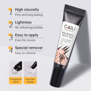 Benutzer definierte Nagel verlängerung Hartgel Schnellt rockn endes Nagelkleber-Set Drücken Sie auf die Nägel Langlebige Bindung Einfach zu verwenden mit Kleber entferner OEM EDM - Product Image 2