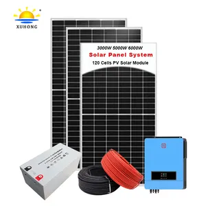 Beste Prijs 1kw 2kw 3kw 4kw 5kw 6kw Pv Power Solar Verlichting Systeem Voor Solar Kits Prijs