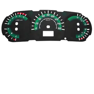 Custom 3D Dashboard Car Digital Speed Meter Speedometer Tachometer filter diffuser for Car dial