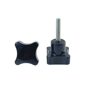 Boutons en plastique étoilés de qualité supérieure, boutons en bakélite, vis – Neuf, Fourniture directe usine - Product Image 1