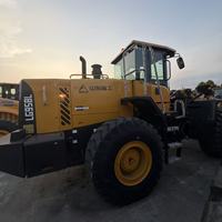 Chargeuse sur pneus SDLG LG958L d'occasion haute performance, 5 tonnes, hydraulique, avec moteur puissant