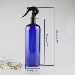 Custom logo Labeling 100ml <b>200ml</b> 250ml 300ml 500ml Transparent Fine Mist Trigger Water Spray <b>Bottle</b> - Product Image 4
