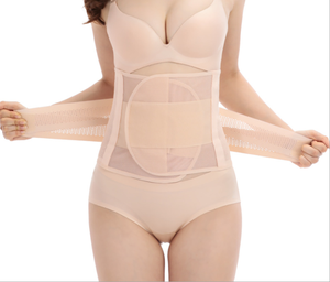 Women <b>Waist</b> Brace 3 in 1 Postnatal Recovery Belly Support Band Adjustable Postpartum Belt - Product Image 1