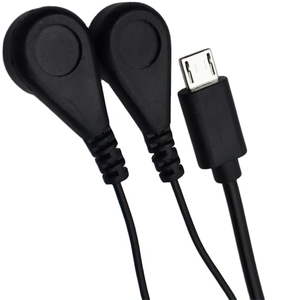 Customized <strong>Ecg</strong> Ekg <strong>Cable</strong> 4.0mm Female <strong>Ecg</strong> Snap <strong>Cable</strong> 2 Lead Medical <strong>Cable</strong> - Product Image 5