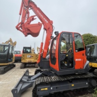 Excavadora de Segunda Mano en Stock, Envío Rápido, Compatible con KUBOTA KX183-3 para Venta al por Mayor Global y Uso en Construcción Mediana