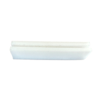 Les rails de guidage en plastique du tampon de convoyeur D582 conviennent aux plaques de chaîne 820, 821, 880, 881, POM, courroies modulaires