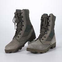 Bottes tactiques de Combat pour hommes Usine Lumière Randonnée Chasse Camouflage Jungle Russe Cuir Respirant Imperméable