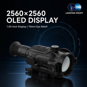 Caméra thermique avec détecteur 1280, écran OLED 2K, portée de détection de 1770 m, fonction télémètre laser 2/3 km, magnésium, détection infrarouge 1280 - Product Image 5