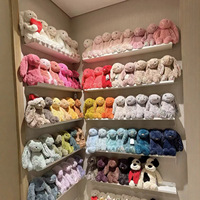 Peluches courtes du Royaume-Uni : Ensemble complet des trois modèles (Sun Bear Cub, Flying Dragon) – Vente en gros transfrontalière de poupées en peluche en boîte métallique