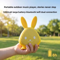Robot parlant intelligent AI écologique pour enfants, jouet éducatif préscolaire, commandé par la voix, pour l'éveil précoce des capacités et l'histoires