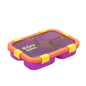 Contenitore per Pranzo Studenti, Semplice e Portatile, con Scomparti Sigillati, Chiusura a Scatto, Antisgocciolamento, con Posate - Ideale per Pasti al Lavoro/Scuola - Product Image 6