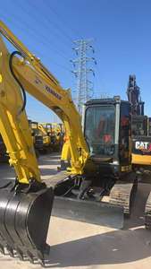 Vente Urgente Mini-Excavatrice Compacte Yanmar Vic55 d'Occasion Mini-Pelleteuse Pompe Hydraulique Shimadzu Moteur Yanmar - Product Image 4