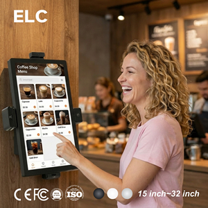 Kiosco de Autoservicio para Cafetería de 21.5 Pulgadas con Montaje en Pared, Android 14, Rk3576, Alimentación Poe, Pantalla Táctil Capacitiva Inteligente - Product Image 1