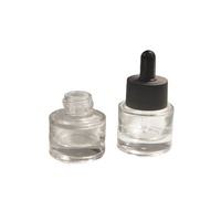 Vente en gros de flacons compte-gouttes en verre transparent, ambré ou coloré pour cosmétiques, visage, cheveux et corps, 15ml, 20ml, 30ml, 50ml