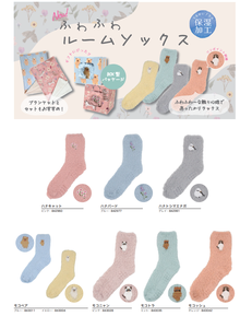 Wholesale Custom New 2024 <b>Warm</b> Fancy Small Crew <b>Socks</b> for <b>Women</b> Animal Print Polyester/Polyurethane Knitted - Product Image 4