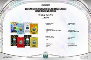 Tarjetas Coleccionables de la Serie Herock Halo del Equipo Nacional de Argentina 2025 - Product Image 5