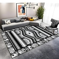 Tapis de sol pour hôtel, tapis décoratif pour la maison, chambre à coucher, salon, tapis en velours cristal imprimé, tapis de salon