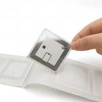 Étiquette RFID UHF de bonne qualité, autocollant intelligent pour la gestion des livres de bibliothèque, étiquette RFID passive pour bibliothèque
