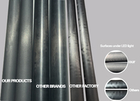 Tongkat Biliar Karbon Fiber SW Factory Direct 11.8mm, Tabung Tongkat Biliar Snooker Karbon Fiber, Blank Cue Protapered