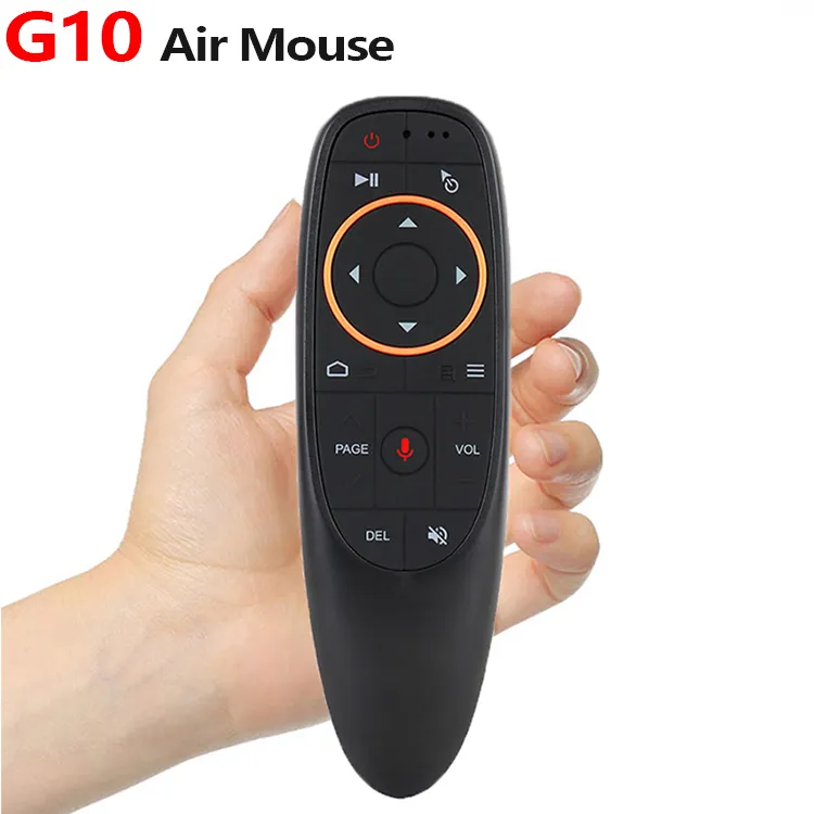 G10 G10S Com Giroscópio Giroscópio Rato Ar Google Voice Control IR Aprendendo Controle Remoto