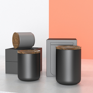 DHPO Contenants de stockage de café en céramique de haute qualité, cuits à haute température, capacité de 700 ml, écologiques, réutilisables, pot en céramique pour - Product Image 1