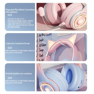 Nouveau Casque Audio à Design Exclusif, Étanche IPX4, Bluetooth 5.3 pour Son Stéréo, Portée 10m, Idéal pour l'Apprentissage des Enfants et des Étudiants - Product Image 4