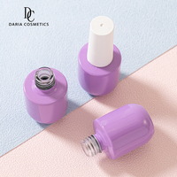 Flacon de vernis gel sur mesure à prix compétitif, 9 ml, emballage cosmétique en verre, flacon vide pour vernis à ongles avec pinceau